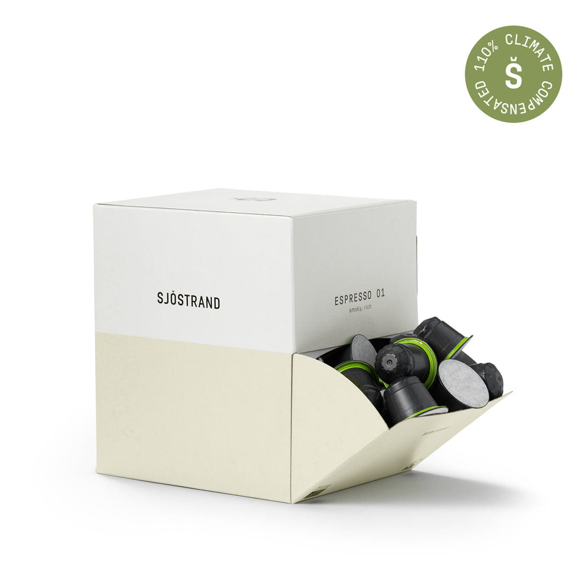 Sjöstrand Coffee Capsules 100 Pack, č. 1 Espresso