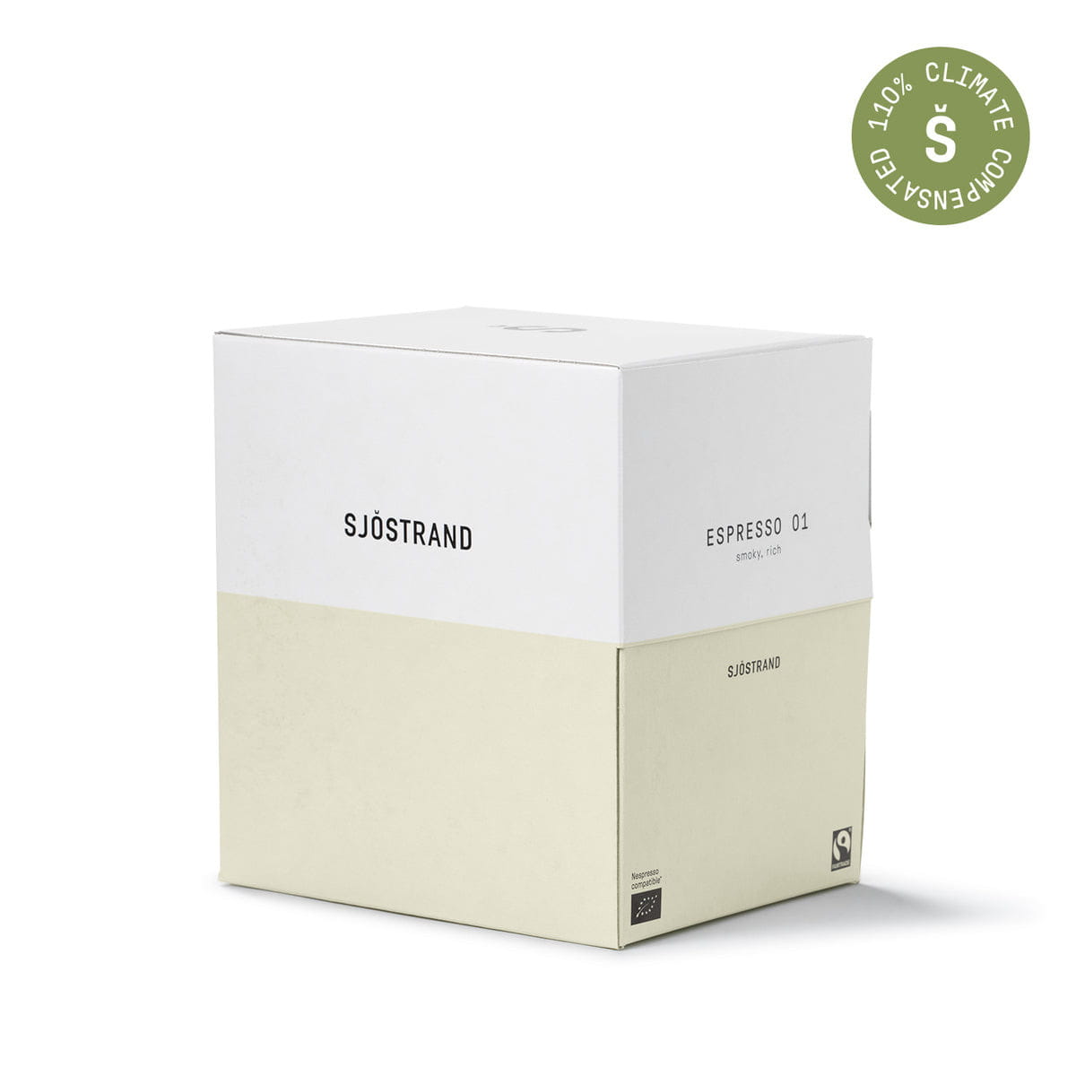 Sjöstrand Coffee Capsules 100 Pack, č. 1 Espresso
