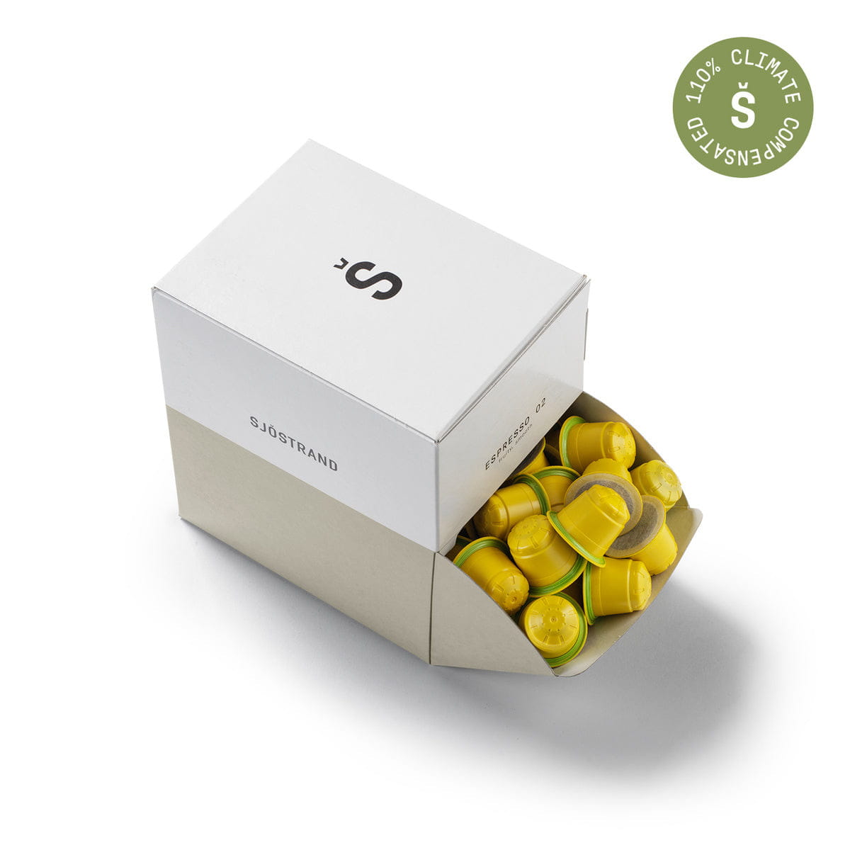Sjöstrand Coffee Capsules 100 Pack, č. 2 Espresso