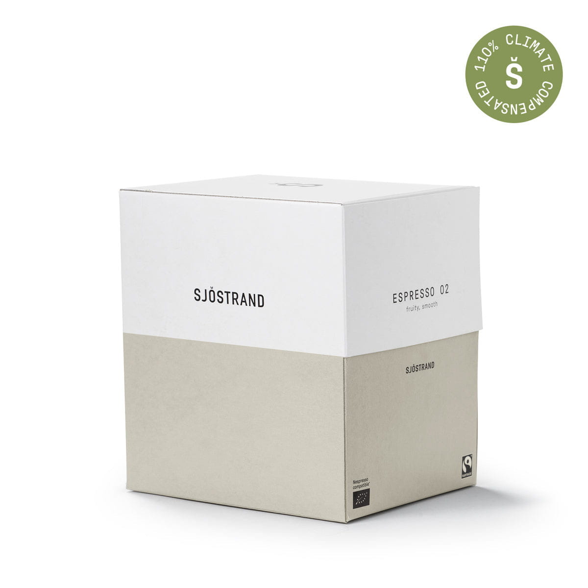 Sjöstrand Coffee Capsules 100 Pack, č. 2 Espresso