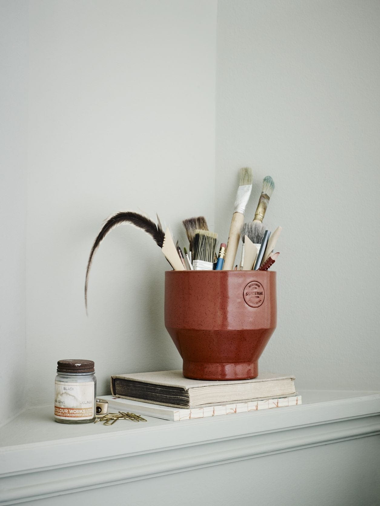 [product_category]-Skagerak Edge Flowerpot ø15 Cm, Terracotta-Skagerak-5706420077749-1810409-SKA-4