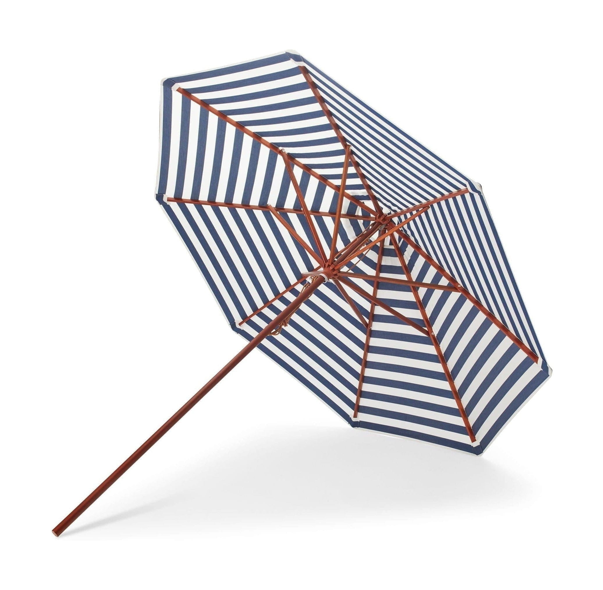 [product_category]-Skagerak Messina Parasol ø270 Cm, Dark Blue Stripes-Skagerak-5706420108740-1910137-SKA-1