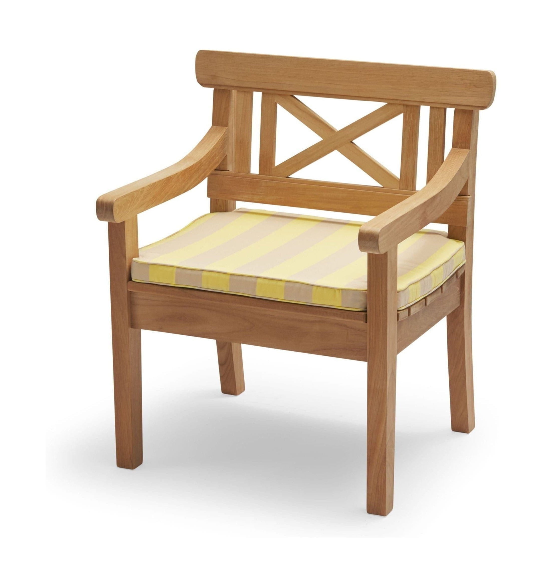 [product_category]-Skagerak Seat Cushion For Drachmann Chair, Lemon/Sand-Skagerak-5706420111658-1960220-SKA-1
