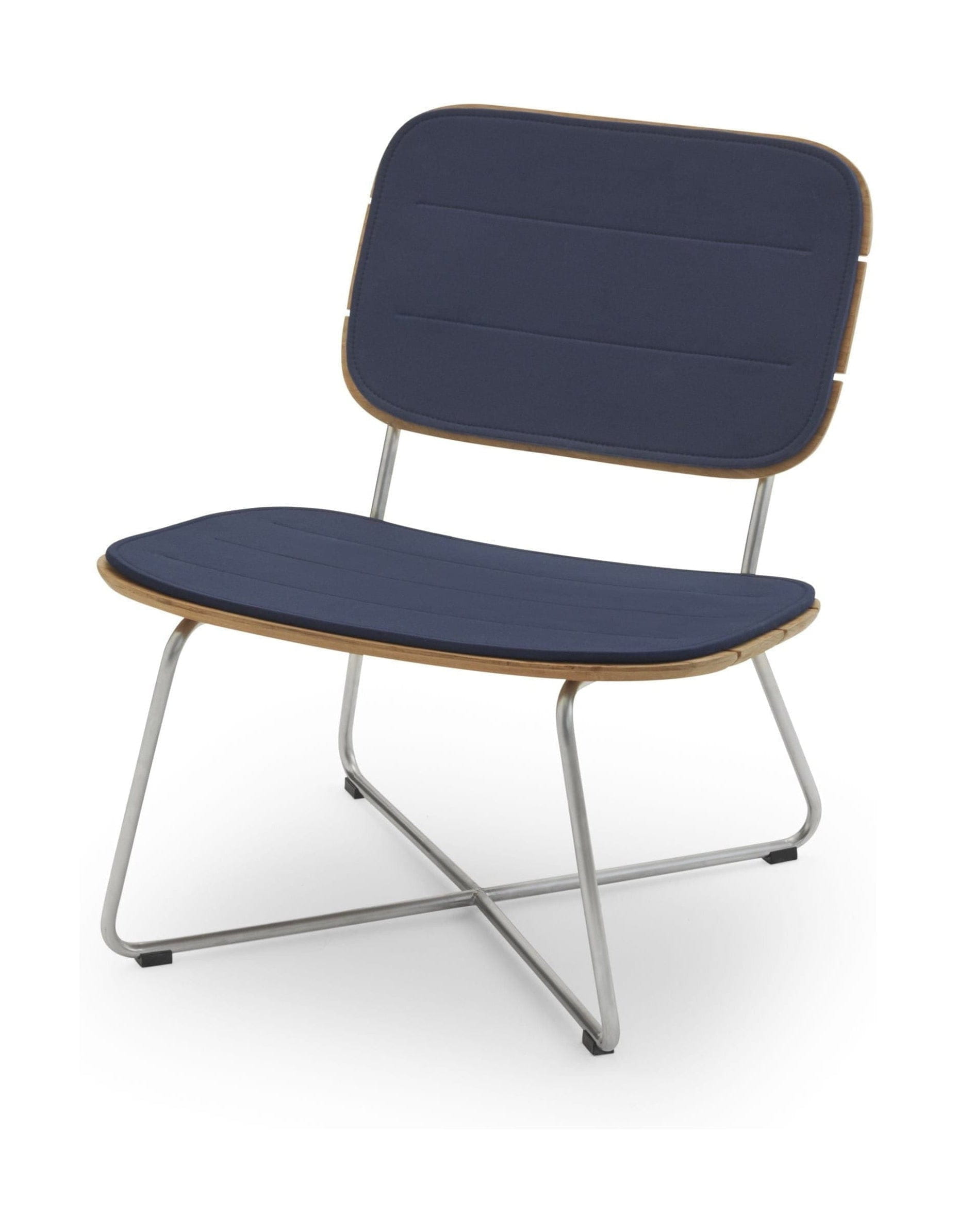 [product_category]-Skagerak Seat Cushion For Lilium Lounge Chair, Navy-Skagerak-5706420103882-1961014-SKA-1