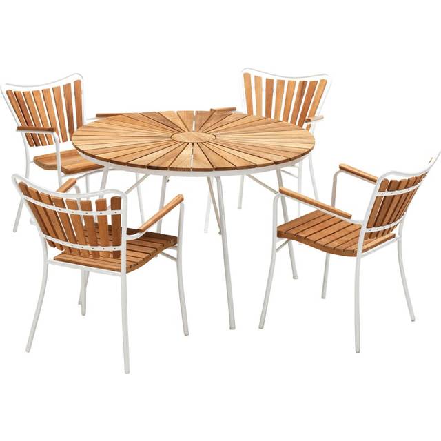 [product_category]-Skargaarden Kerteminde Ø110cm Garden furniture set, 1 tables incl. 4 chairs-Skargaarden-4