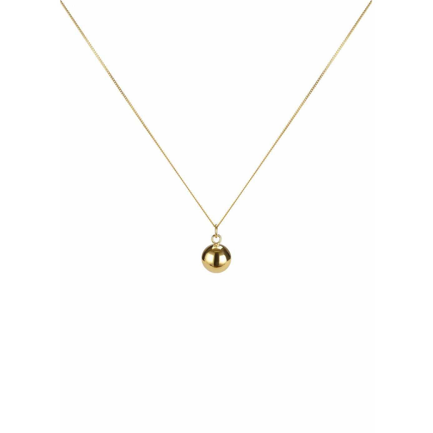 [product_category]-Skultuna Ball Necklace 316 L Steel Gold Plated, ø50 Cm-Skultuna-7340037820008-826-SKU-1