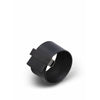 Skultuna CLAPS KODILNÍ STRAP KEŽADNOST 38 mm L 17 a 18 cm, černá, černá
