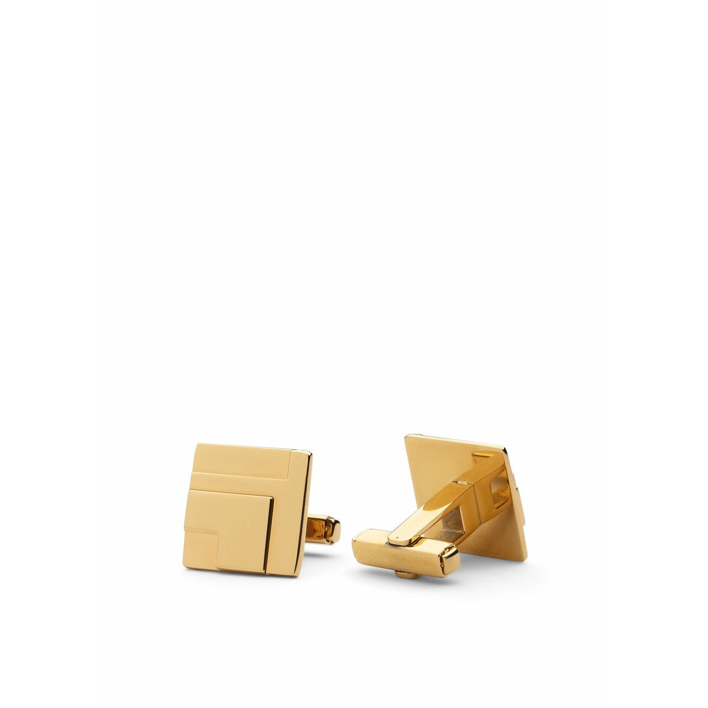 [product_category]-Skultuna Folkform Cufflink 316 L Steel Gold Plated, ø1,7 Cm-Skultuna-7340037819880-1066-SKU-1