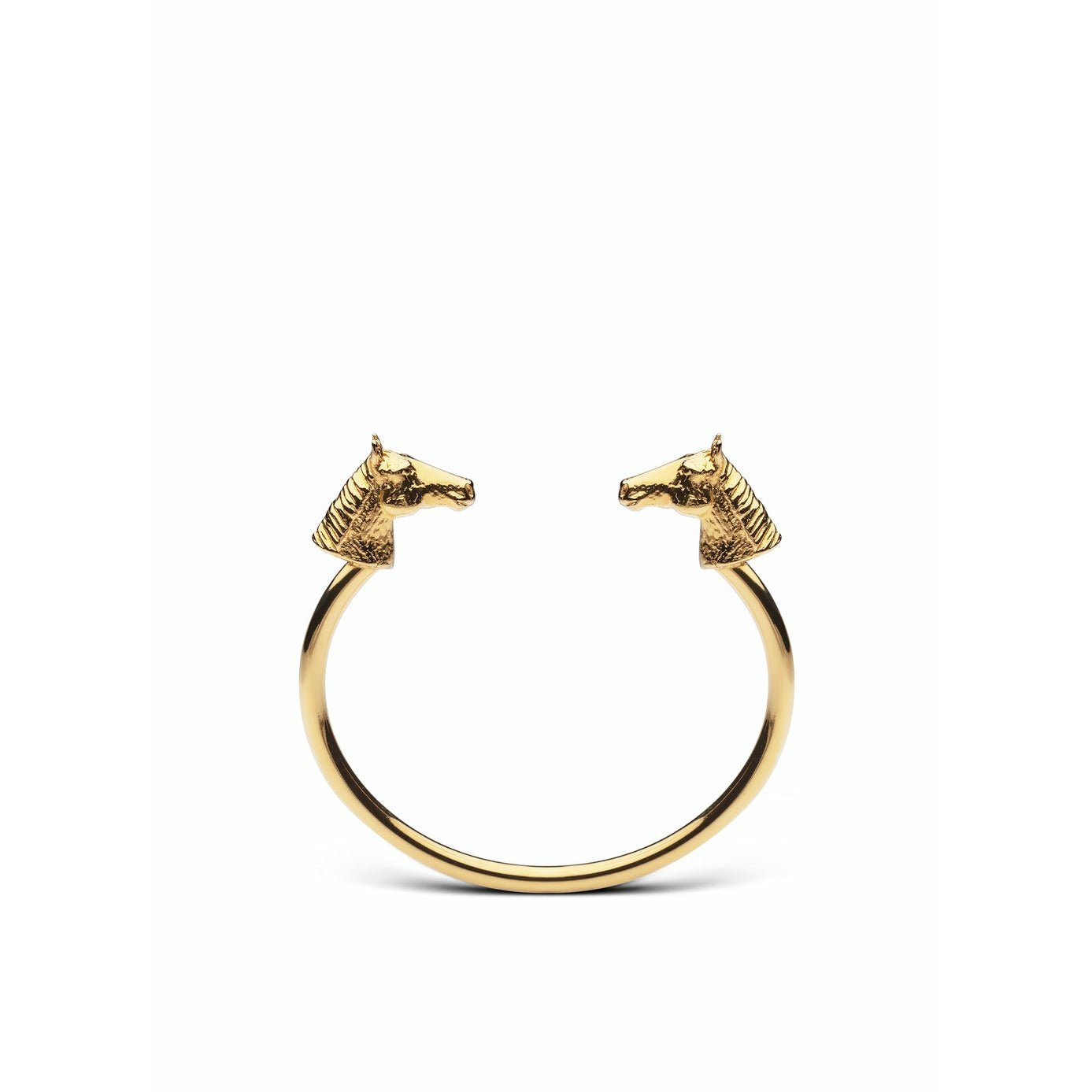 [product_category]-Skultuna Gtg X Skultuna Horse Bracelet Small Gold Plated, ø14,5 Cm-Skultuna-7340037821135-GTG-11-S-SKU-1