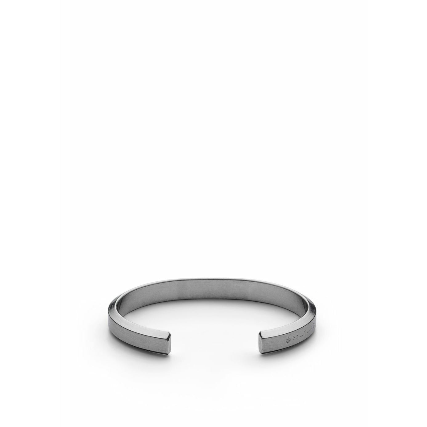 [product_category]-Skultuna Icon Bracelet Large Polished Steel ø18,5 Cm, Silver Matt-Skultuna-7340037821487-1424-L-SKU-1