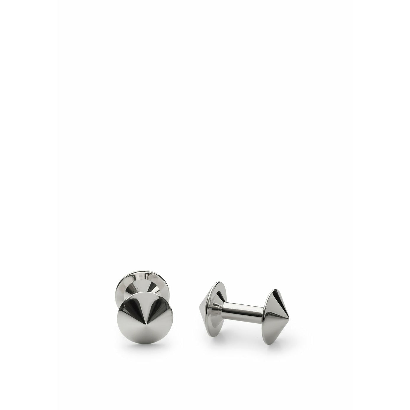 [product_category]-Skultuna Icon Cufflink Model X Polished Steel, ø1,1 Cm-Skultuna-7340037816520-1048-3-SKU-1
