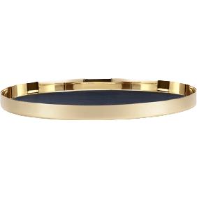 [product_category]-Skultuna Karui Tray ø34cm, Ink Blue-Skultuna-7340037812928-783-LB-SKU-1