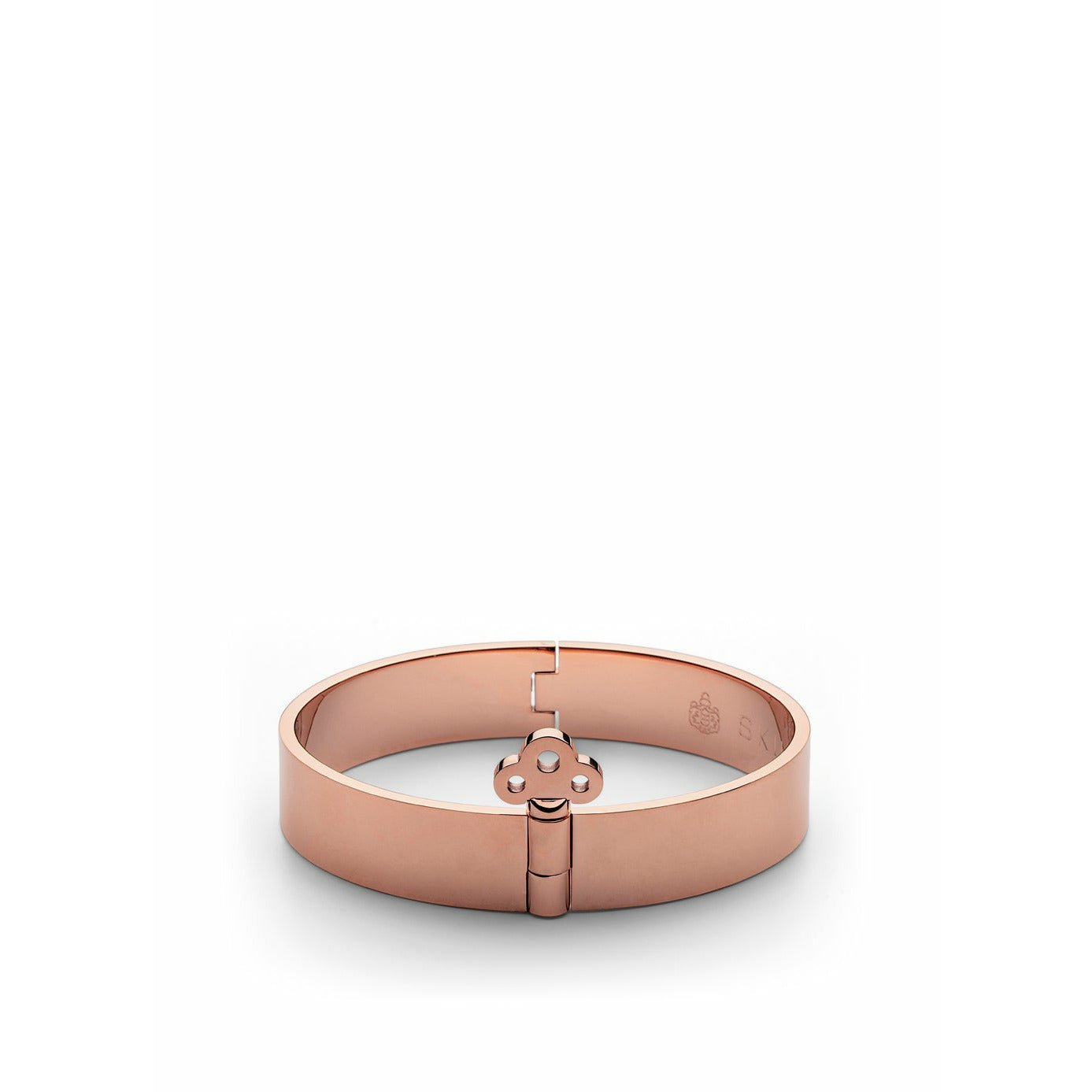 [product_category]-Skultuna Key Lock Bangle Middle ø16,5 Cm, Rose-Skultuna-7340037824136-RG1741-M-SKU-1