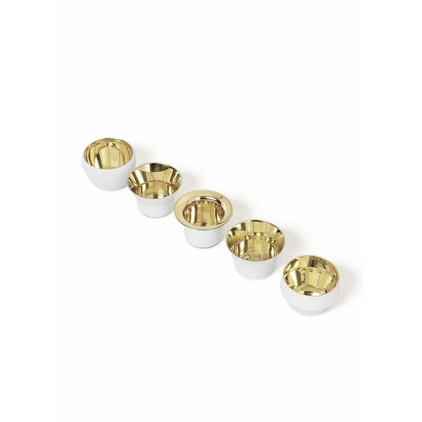 [product_category]-Skultuna Kin Tealight Holder Set Of 5, White-Skultuna-7340037804114-763-W-SKU-2