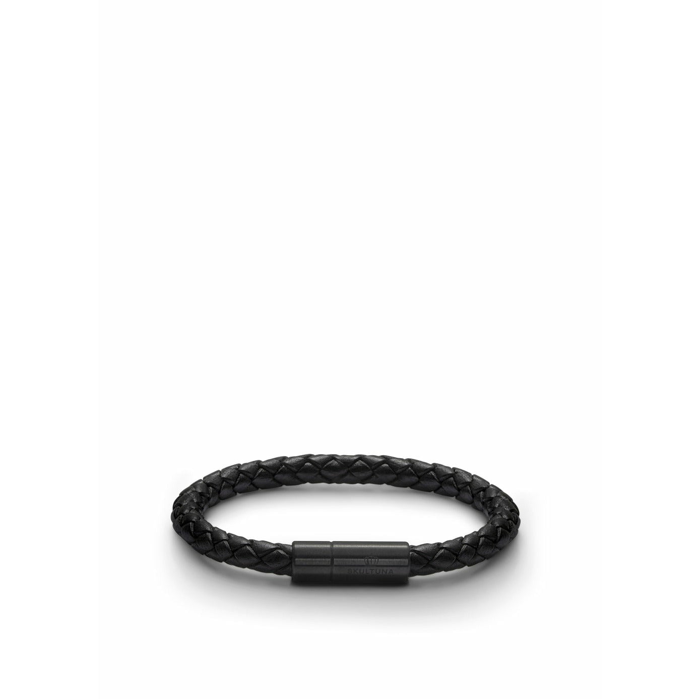 [product_category]-Skultuna Leather Strap 6mm Small ø14,5 Cm, Black Titanium-Skultuna-7340037816940-BL1601-BL-SKU-1