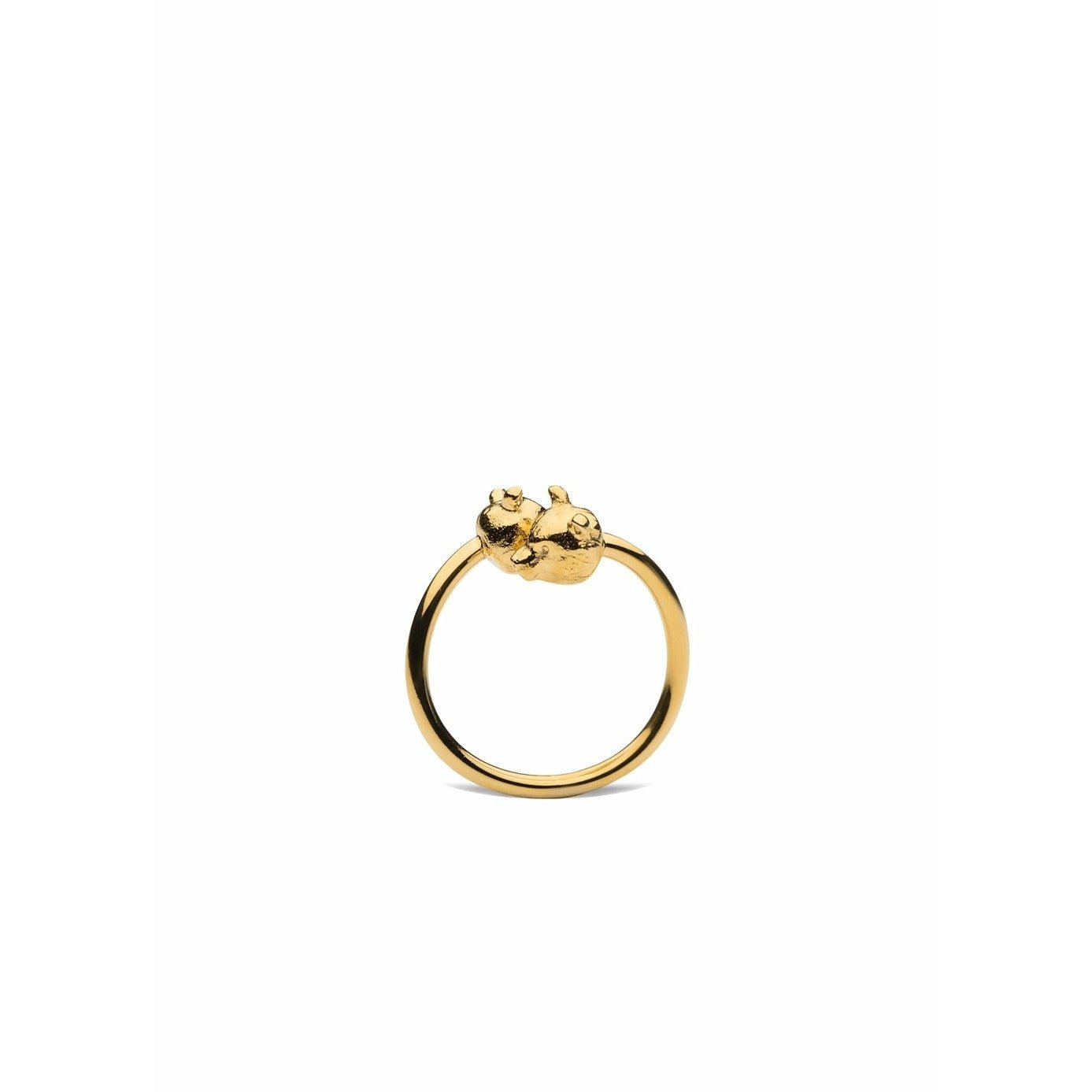 [product_category]-Skultuna Nordic Wildlife Bear Ring Medium ø1,7 Cm, Brass-Skultuna-7340037822095-1016-B-M-SKU-1