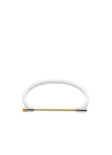 [product_category]-Skultuna Omega Bangle Medium Polished Steel/Gold Plated, ø16,5 Cm-Skultuna-7340037822316-1222-M-SKU-1