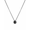 Náhrdelník Skultuna neprůhledné objekty 316 L Steel Ø60 75 cm, Titanium Black