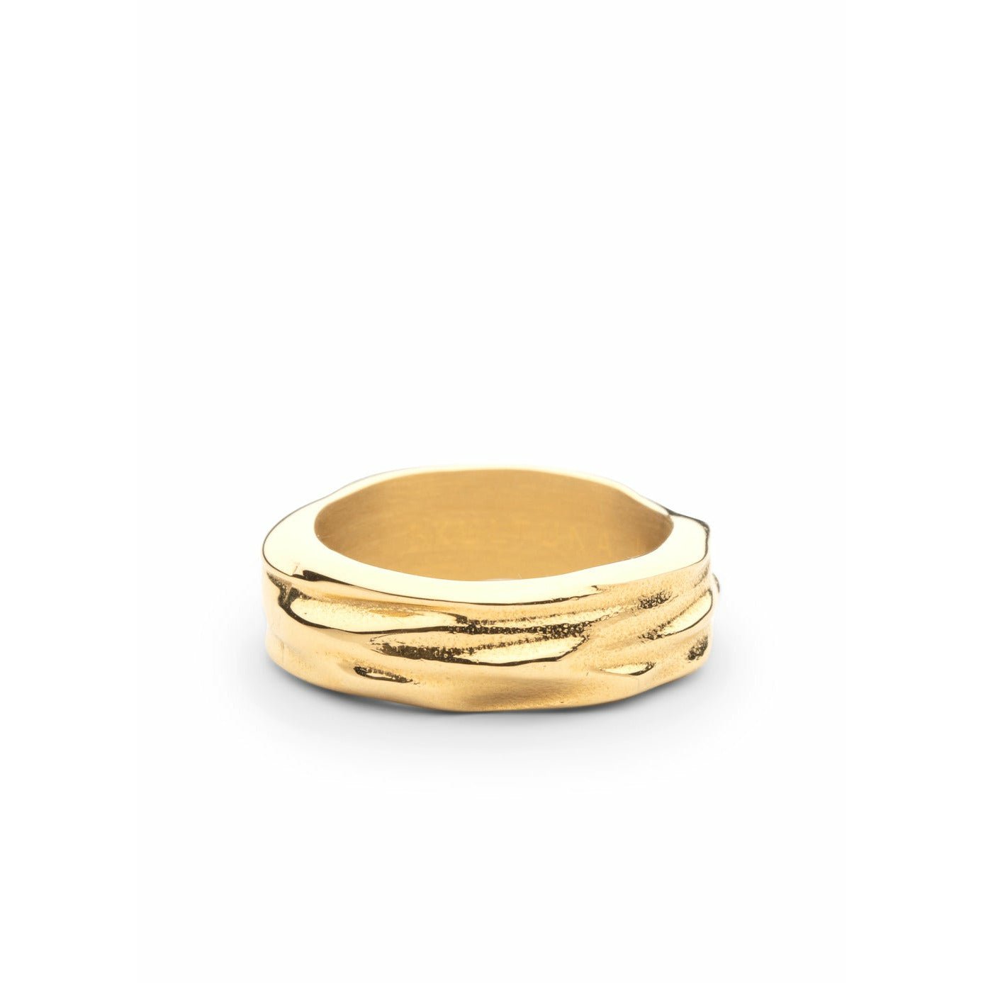 [product_category]-Skultuna Opaque Objects Thick Ring Medium Matt Gold, ø1,81 Cm-Skultuna-7340037823504-1525-2-M-SKU-1