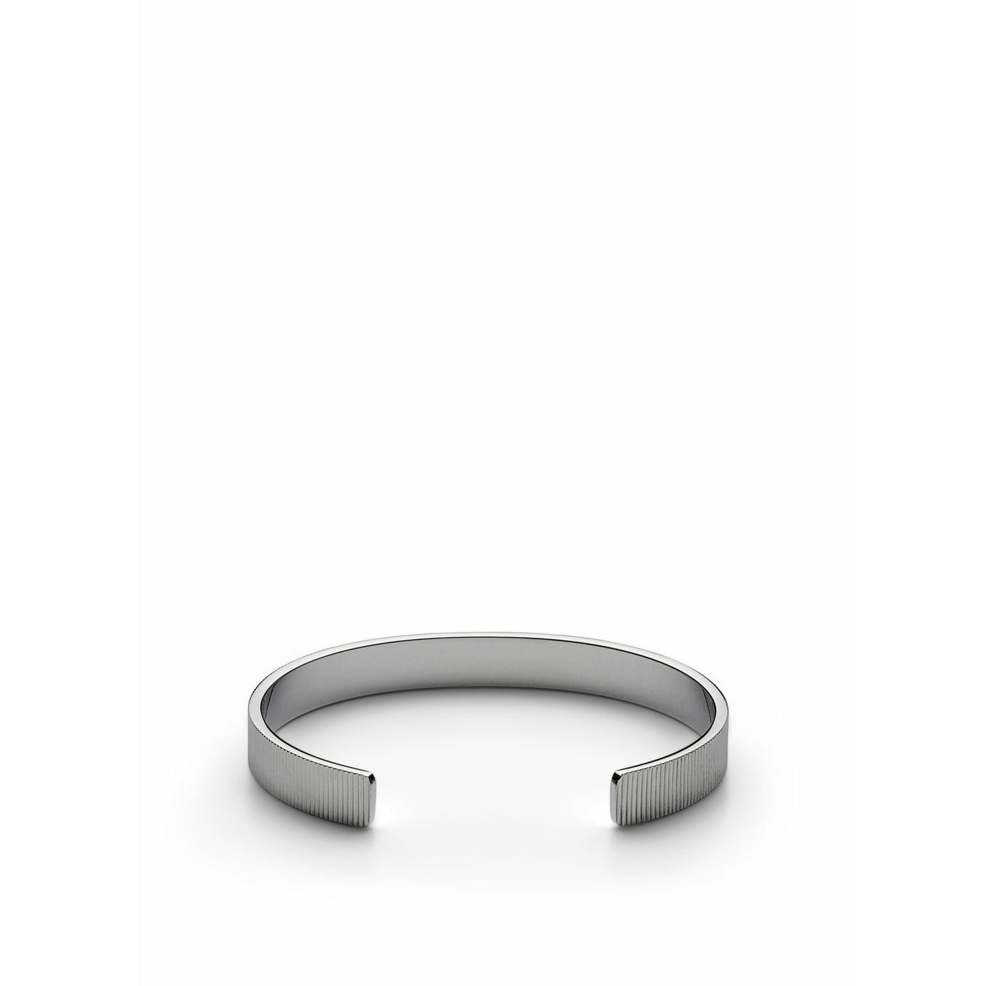 [product_category]-Skultuna Ribbed Bracelet Medium Polished Steel, ø16,5 Cm-Skultuna-7340037817145-1337-M-SKU-1