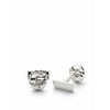 Skultuna Black Tie Cufflink uzel, stříbrný