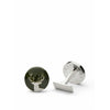 Skultuna The Hunter Cufflink The Deer Silver Pošlované mosazi, Ø1,7 cm