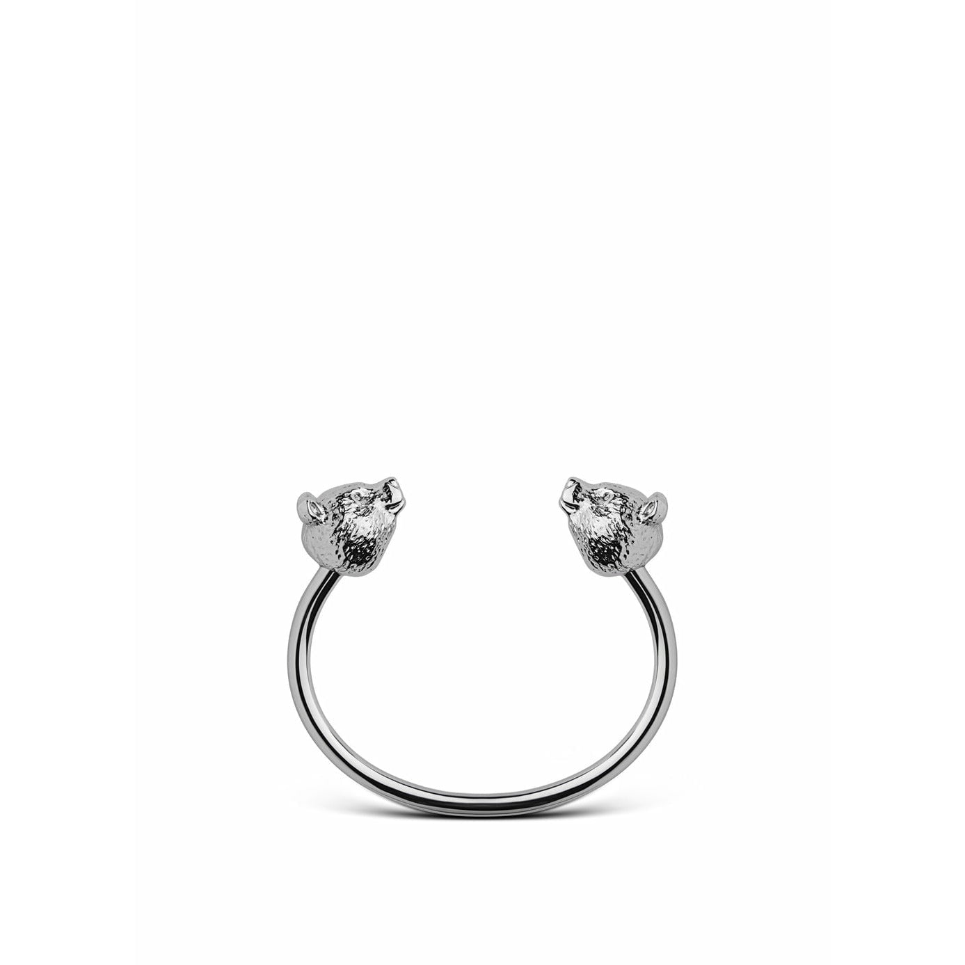 [product_category]-Skultuna The Nordic Wildlife Bear Bracelet Small Polished Steel, ø14,5 Cm-Skultuna-7340037817794-1217-B-S-SKU-1