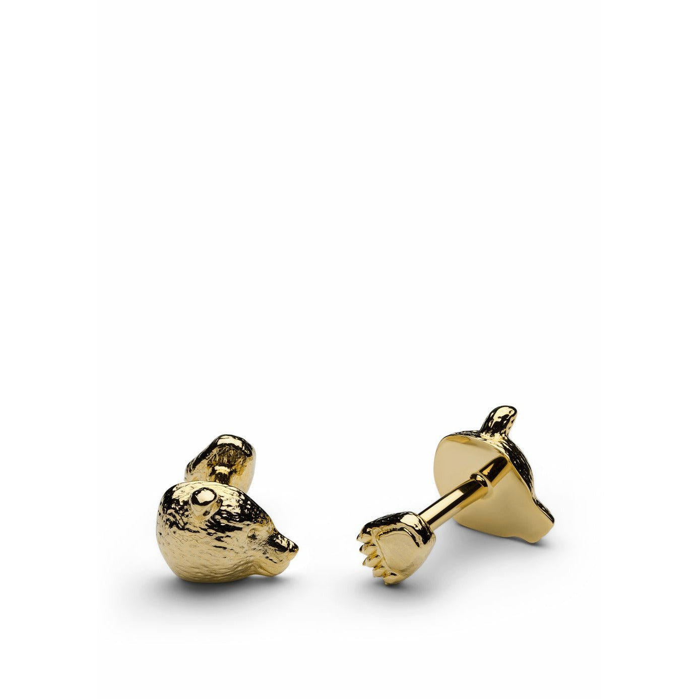 [product_category]-Skultuna The Nordic Wildlife Cufflink Bear, 316 L Steel Gold Plated-Skultuna-7340037817930-1083-G-SKU-1