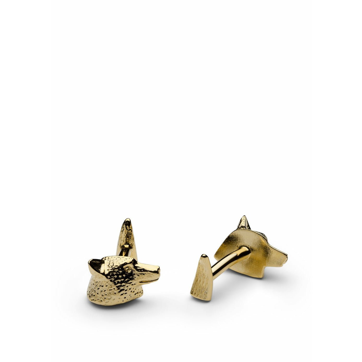 [product_category]-Skultuna The Nordic Wildlife Cufflink Wolf, 316 L Steel Gold Plated-Skultuna-7340037817916-1082-G-SKU-1