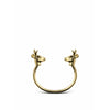 Skultuna Nordic Wildlife Deer Bracelet Malý zlatý zlatý, Ø14,5 cm