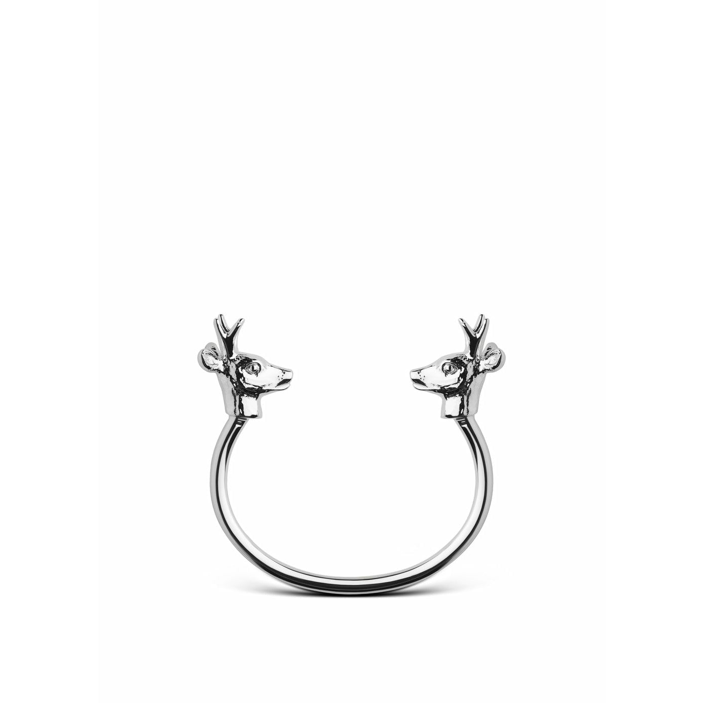 [product_category]-Skultuna The Nordic Wildlife Deer Bracelet Small Polished Steel, ø14,5 Cm-Skultuna-7340037817831-1217-D-S-SKU-1