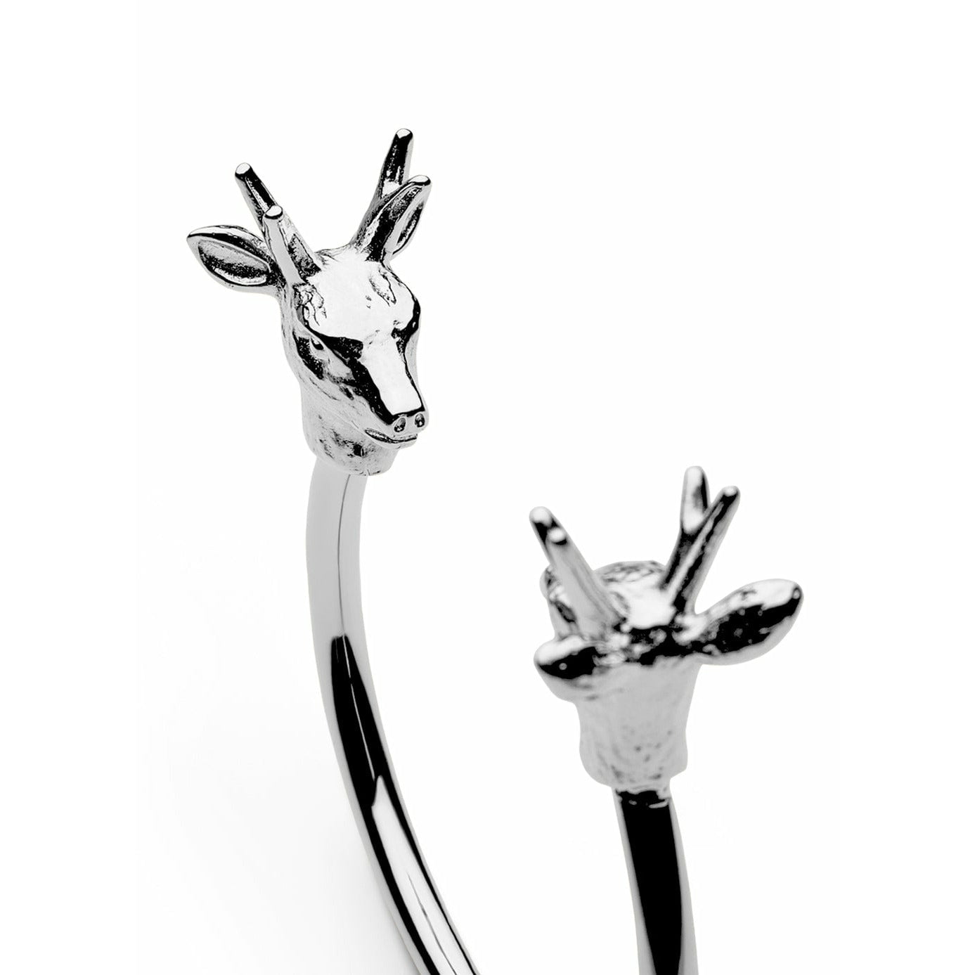[product_category]-Skultuna The Nordic Wildlife Deer Bracelet Small Polished Steel, ø14,5 Cm-Skultuna-7340037817831-1217-D-S-SKU-2