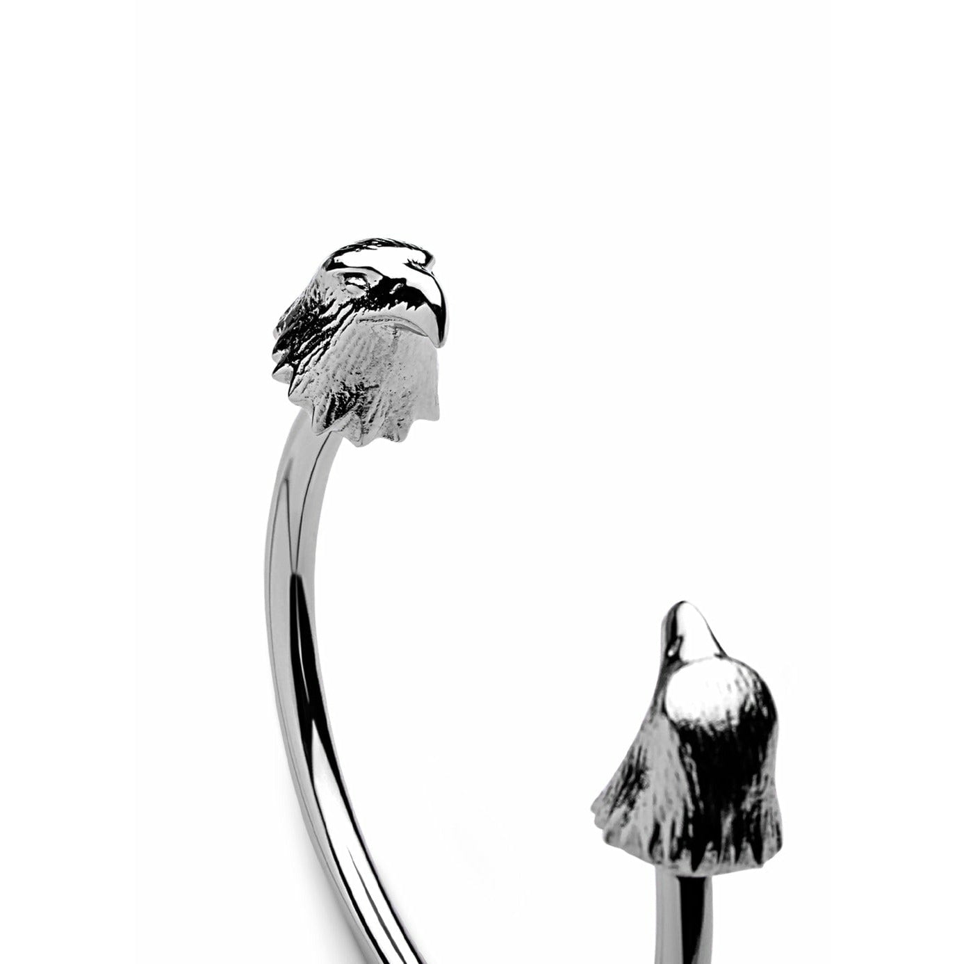 [product_category]-Skultuna The Nordic Wildlife Eagle Bracelet Small Polished Steel, ø14,5 Cm-Skultuna-7340037817718-1217-E-S-SKU-2