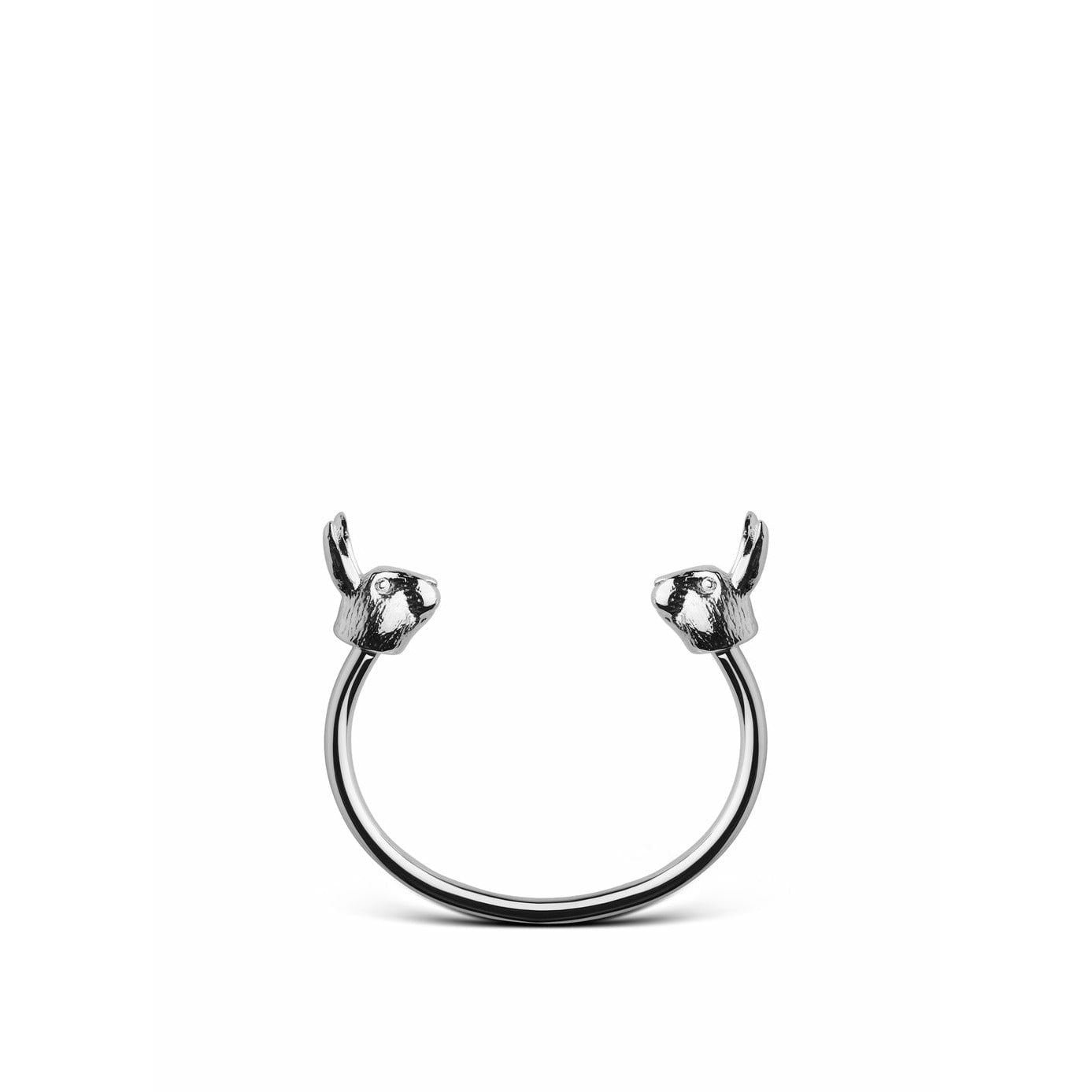 [product_category]-Skultuna The Nordic Wildlife Rabbit Bracelet Small Polished Steel, ø14,5 Cm-Skultuna-7340037817879-1217-H-S-SKU-1