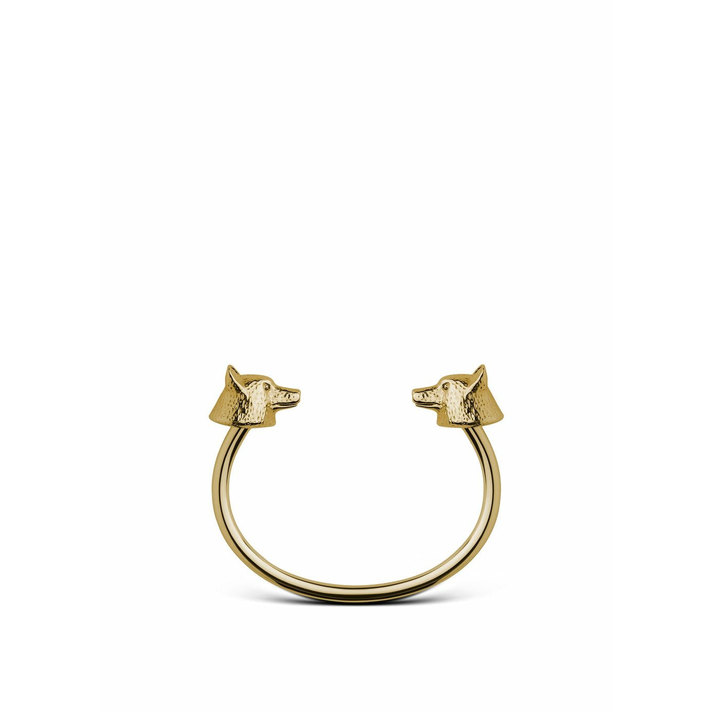 [product_category]-Skultuna The Nordic Wildlife Wolf Bracelet Large Gold Plated, ø18,5 Cm-Skultuna-7340037817749-1216-W-L-SKU-1