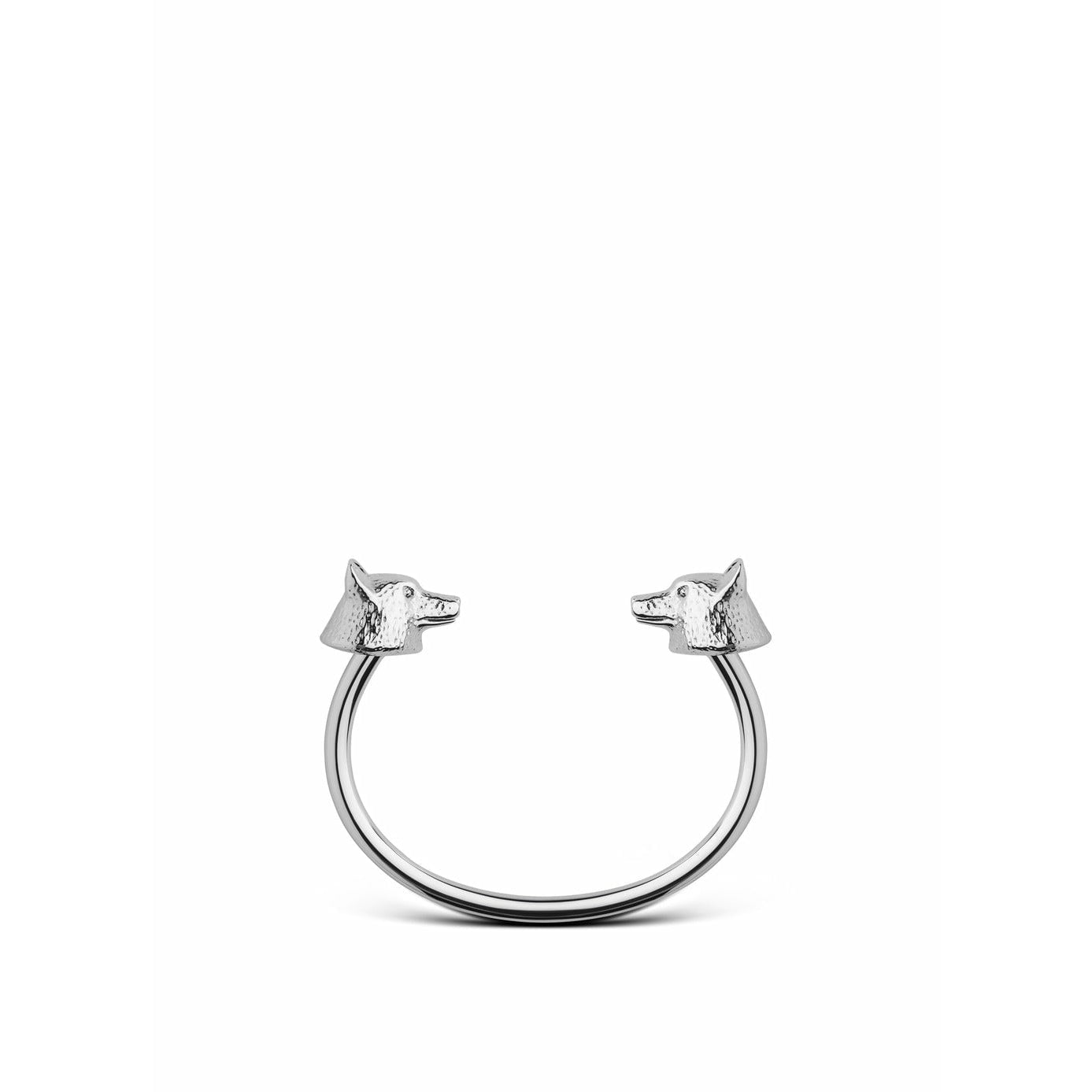 [product_category]-Skultuna The Nordic Wildlife Wolf Bracelet Small Polished Steel, ø14,5 Cm-Skultuna-7340037817756-1217-W-S-SKU-1