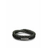 Skultuna The Suede Bracelet velký Ø18,5 cm, tmavě zelená