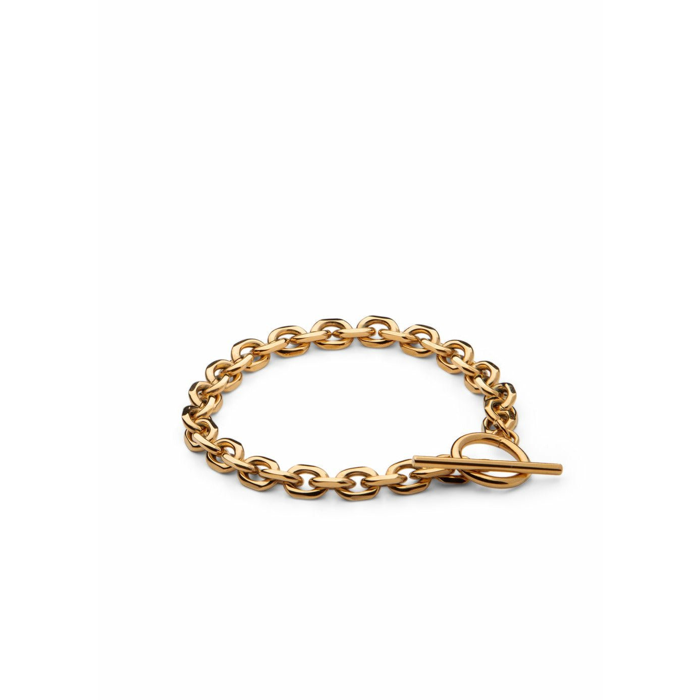 [product_category]-Skultuna Unité Chain Bracelet Small Gold Plated, ø14,5 Cm-Skultuna-‌7340037825188-1181-S-SKU-1