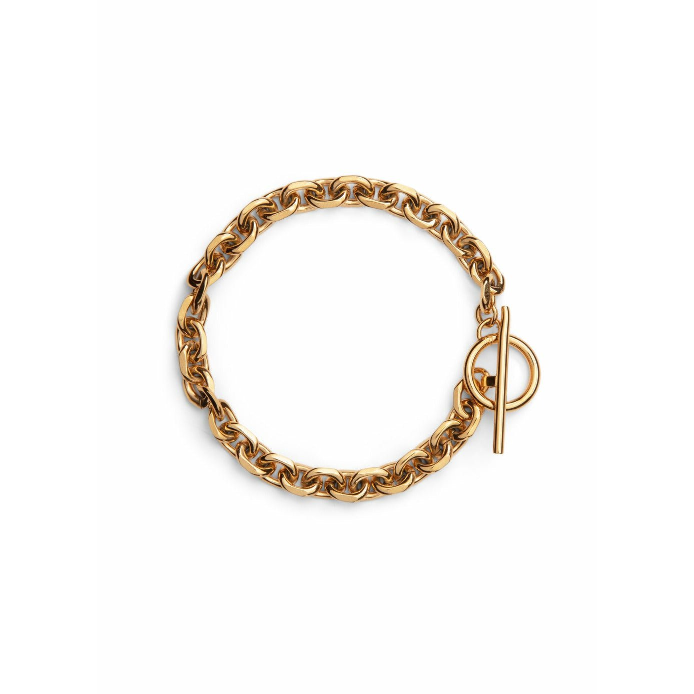 [product_category]-Skultuna Unité Chain Bracelet Small Gold Plated, ø14,5 Cm-Skultuna-‌7340037825188-1181-S-SKU-2