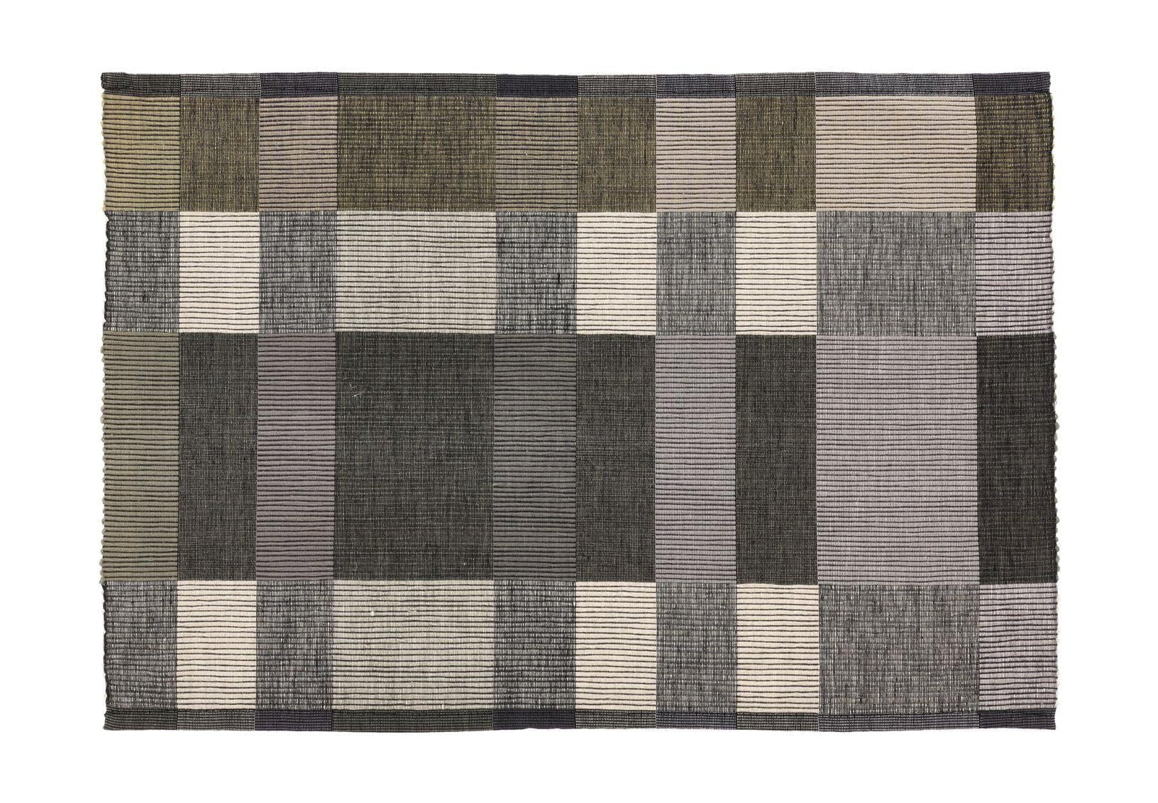 [product_category]-Södahl Block Placemat 33x48, Olive/Grey-Södahl-5722000267157-26715-SÖD-1