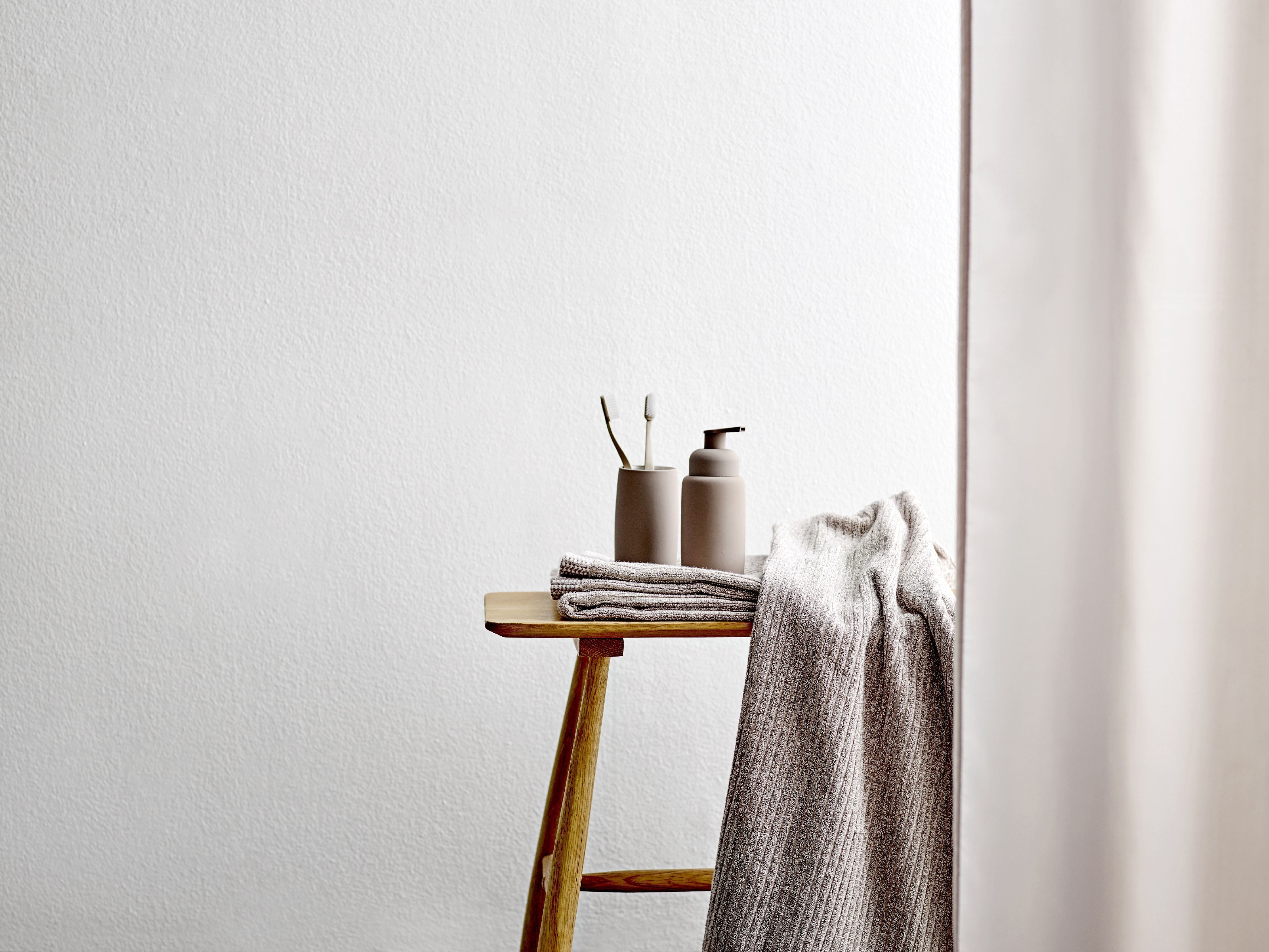 [product_category]-Södahl Comfort Shower Curtain 180x220 Cm, Beige-Södahl-5722000293163-29316-SOD-2