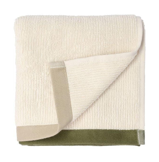 [product_category]-Södahl Contrast Towel 50x70, Olive-Södahl-5722000257295-25729-SÖD-1