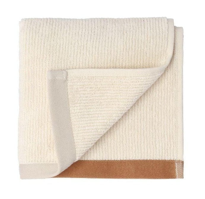 [product_category]-Södahl Contrast Towel 50x70, Toffee Brown-Södahl-5722000257318-25731-SÖD-1