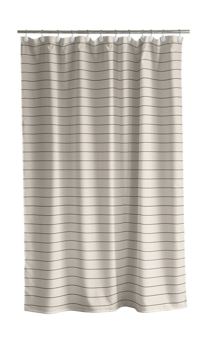 [product_category]-Södahl Line Bathing Curtain 180x200, Beige-Södahl-5722000259145-25914-SÖD-1