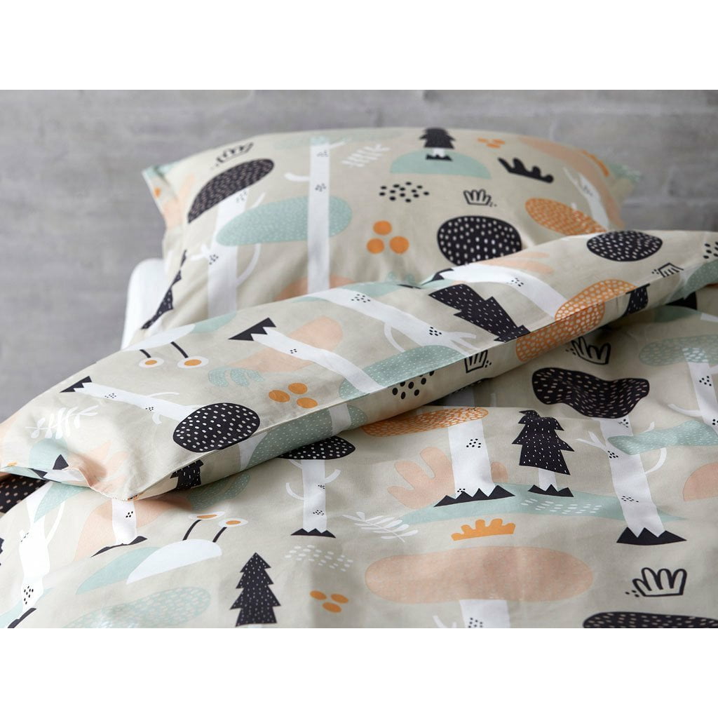 [product_category]-Södahl Magic Forest Bed Linen 200x140/60x63 Cm, Pastel-Södahl-5722007140057-714005-SOD-2