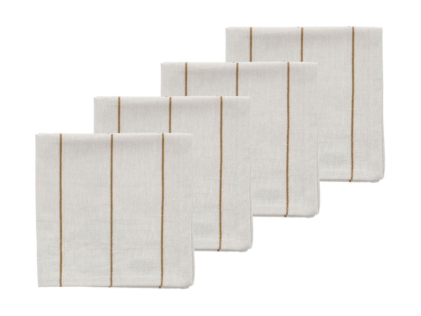 [product_category]-Södahl Napkin Line, 4 Pcs. Off White/Gold-Södahl-5722000268291-26829-SÖD-1