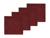 Södahl Ubřída Hvězda Damask Ubřad 4 ks., Červená