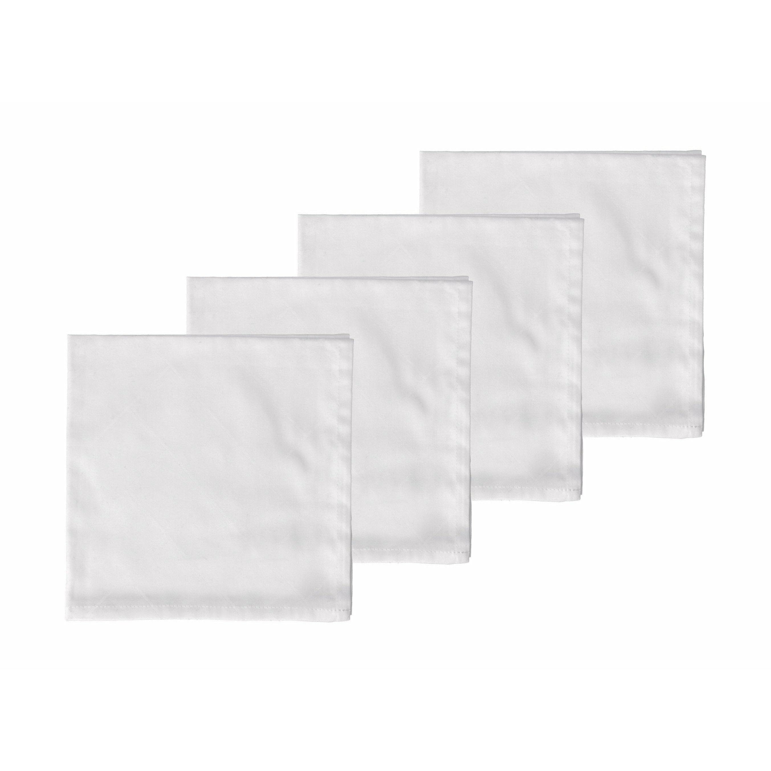[product_category]-Södahl Napkin Tiles Damask Optical White 4 Pcs-Södahl-5722000155126-15512-SÖD-1
