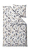 Södahl Zacht Tropic Bed Linnen 140 x 200 cm, blauw
