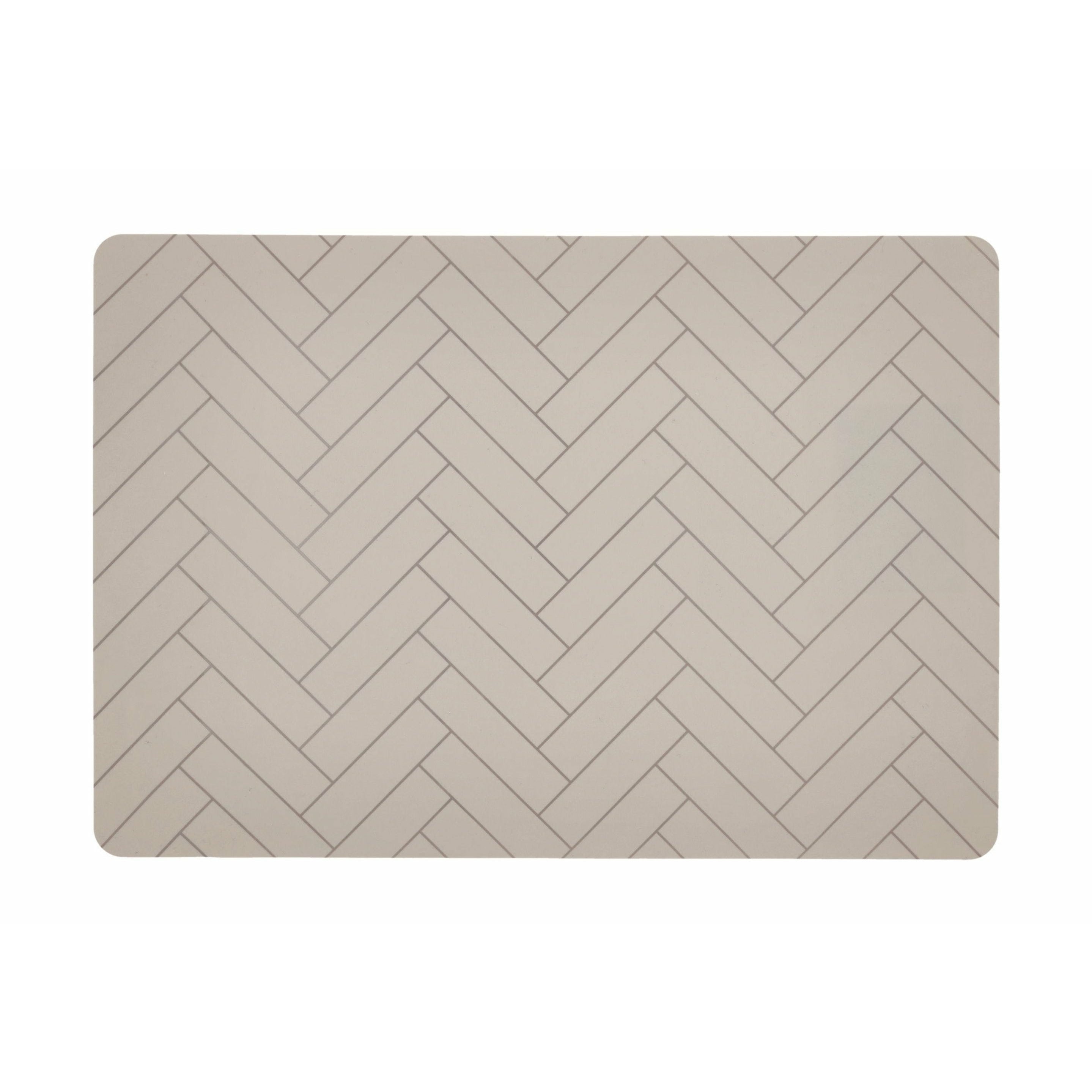 [product_category]-Södahl Tiles Placemat 33x48, Beige-Södahl-5722000151791-15179-SÖD-1